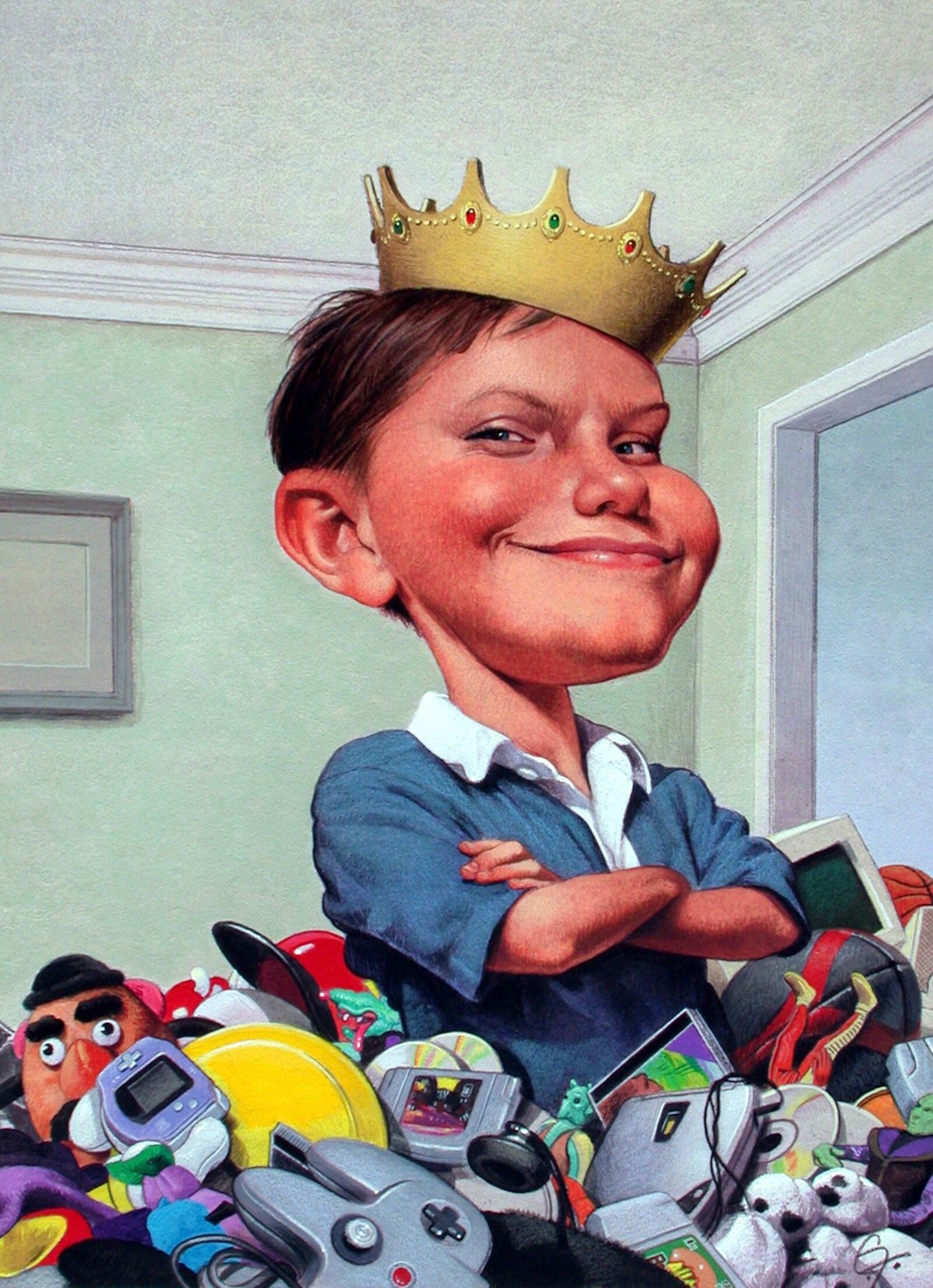American caricaturist and illustrator C.F. Payne’s works can be found on the covers of Time, Sports Illustrated and Rolling Stone. The Middletown Arts Center will feature an exhibition, “The Works of C.F. Payne” beginning March 3. CONTRIBUTED
