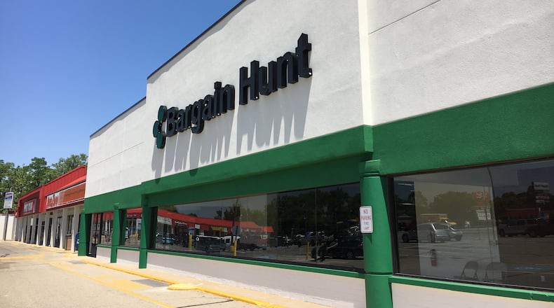 A new Bargain Hunt store is set to open Friday, June 16, in the Town & Country Shopping Center on Hamilton’s West Side. MIKE RUTLEDGE/STAFF