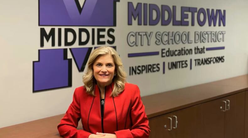 Under a redistricting plan approved Monday evening by the Middletown’s school board, eight schools will see dozens of new students shifted from other buildings when classes open for next school year in August. Middletown Schools Superintendent Deborah Houser says the plan will impact the fewest number of students for next school year. (File Photo/Journal-News)