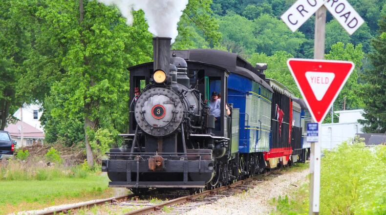 The Hocking Valley Scenic Railway offers tours of the Hocking Valley on historical trains. CONTRIBUTED