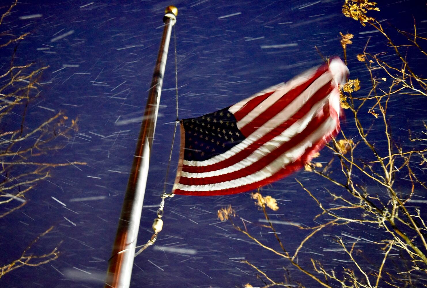 PHOTOS Butler County's first snowfall of the season