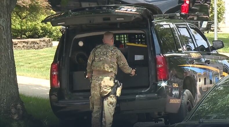 An hourslong standoff in Deerfield Twp. led to a technical malfunction that sent out alerts to all Warren County residents and others in surrounding counties. Alex Null/WCPO