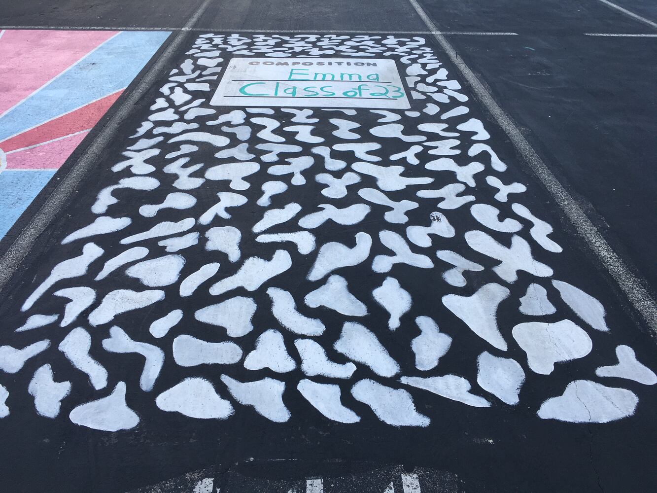 Ross senior parking lot spaces