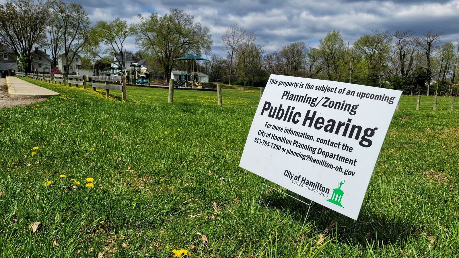 Because of concerns raised by neighbors of the former Adams Elementary School property and Beeler Park, Hamilton City Council on Wednesday rejected a zoning change for those properties. NICK GRAHAM/STAFF