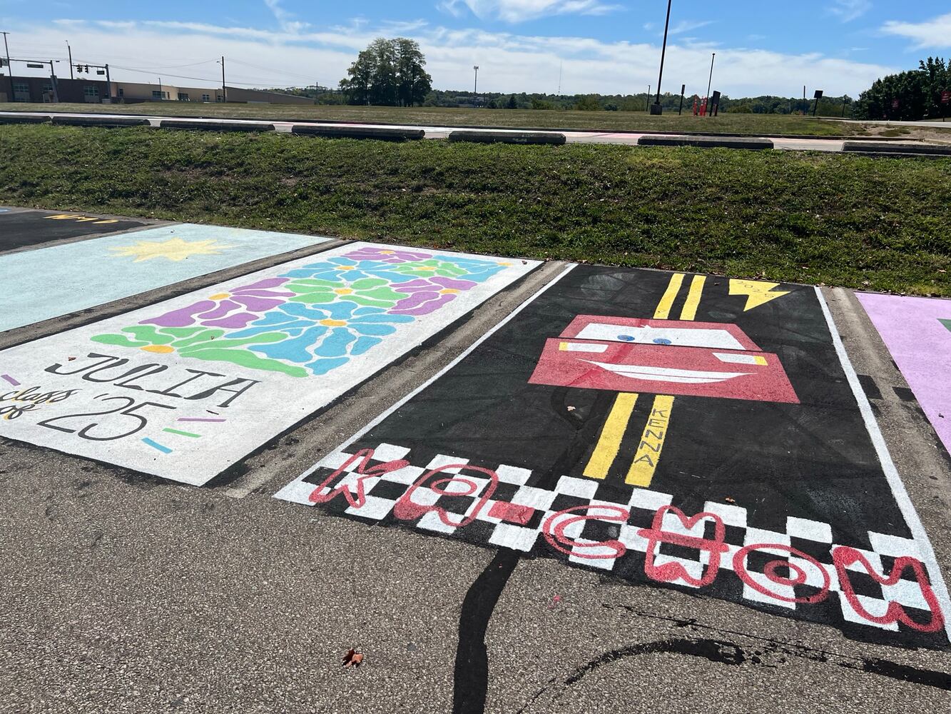 Fairfield high school senior parking spaces 