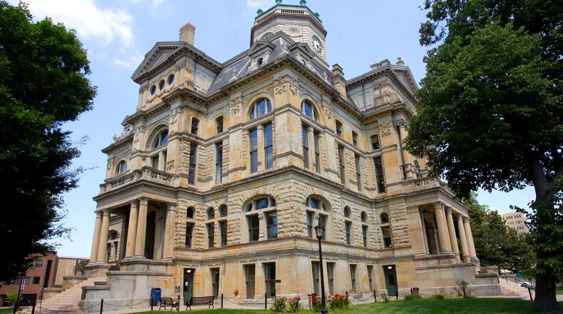 The historic Butler County courthouse in downtown Hamilton. GREG LYNCH/STAFF
