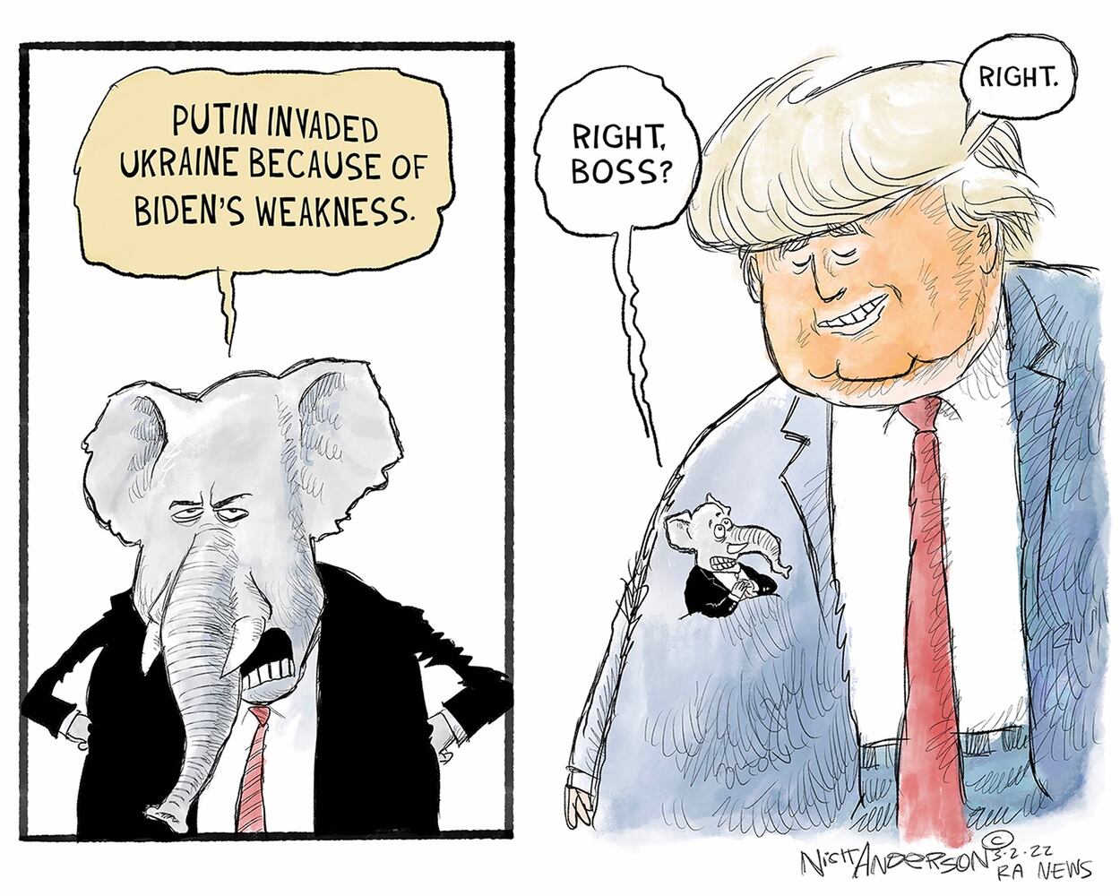 WEEK IN CARTOONS: Ukraine, Putin, baseball lockout and more