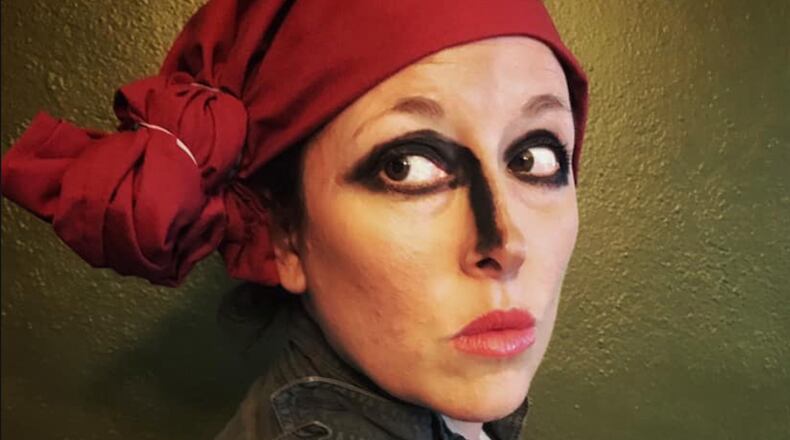 Tess Lewis recreates masterpieces to delight students.