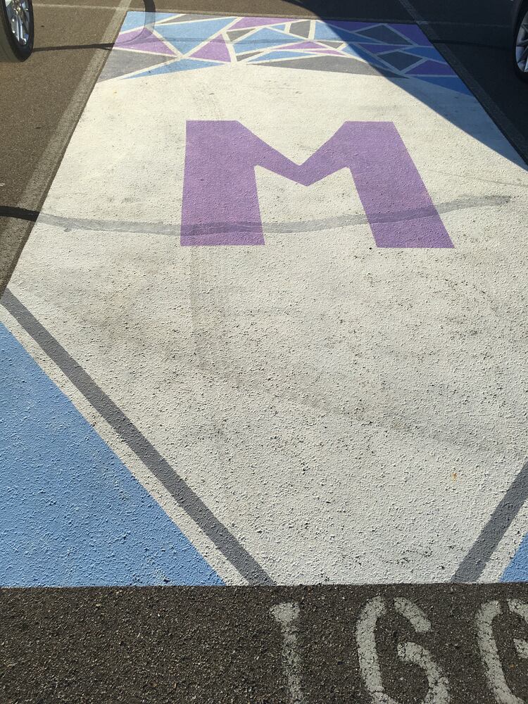 Lakota West senior parking spaces