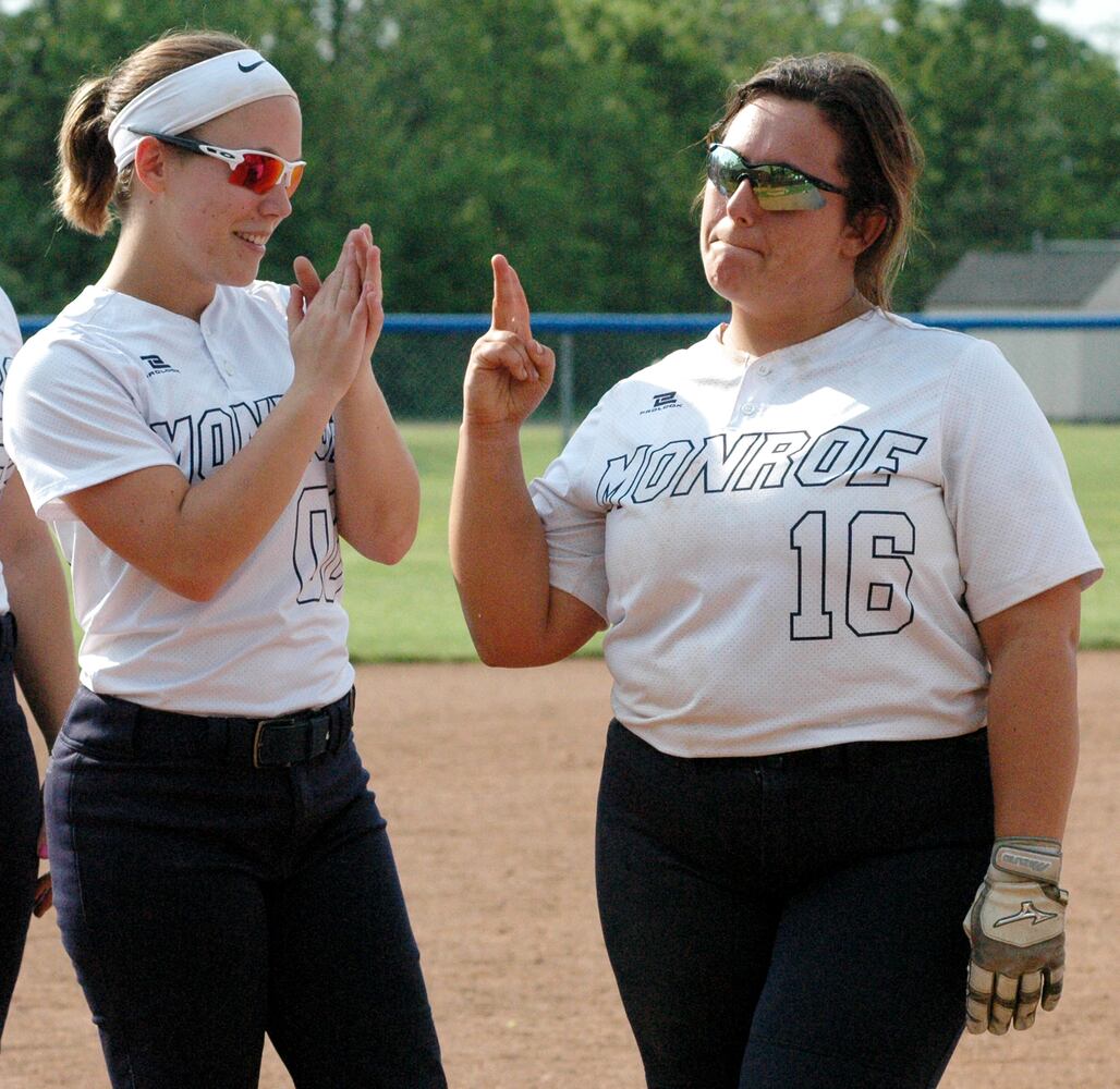 PHOTOS: Monroe Vs. Springfield Shawnee Division II District High School Softball