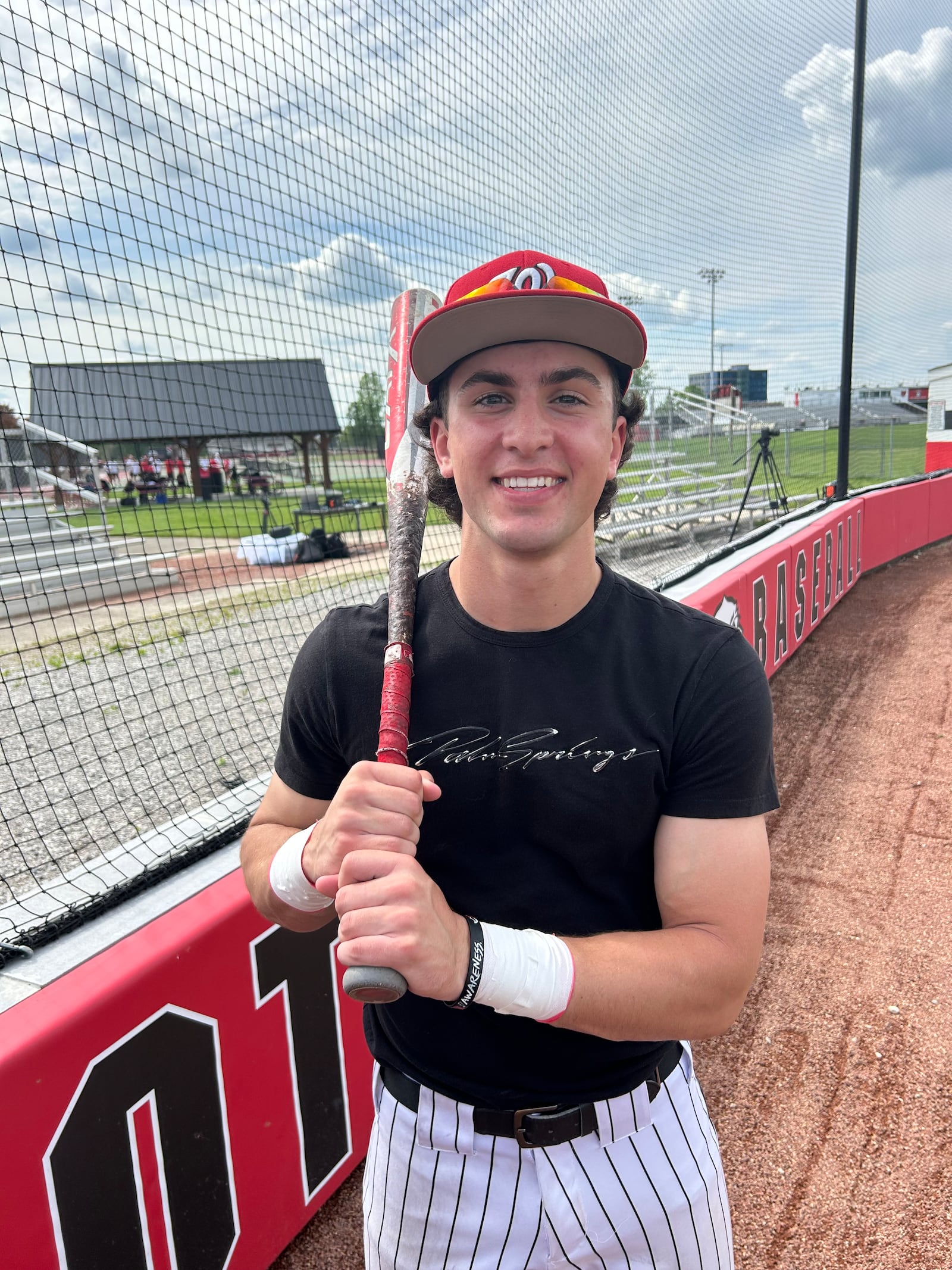 Keegan Campbell, a senior at Lakota West High School, plans to continue playing baseball at Ohio Northern University. RICK McCRABB/CONTRIBUTOR