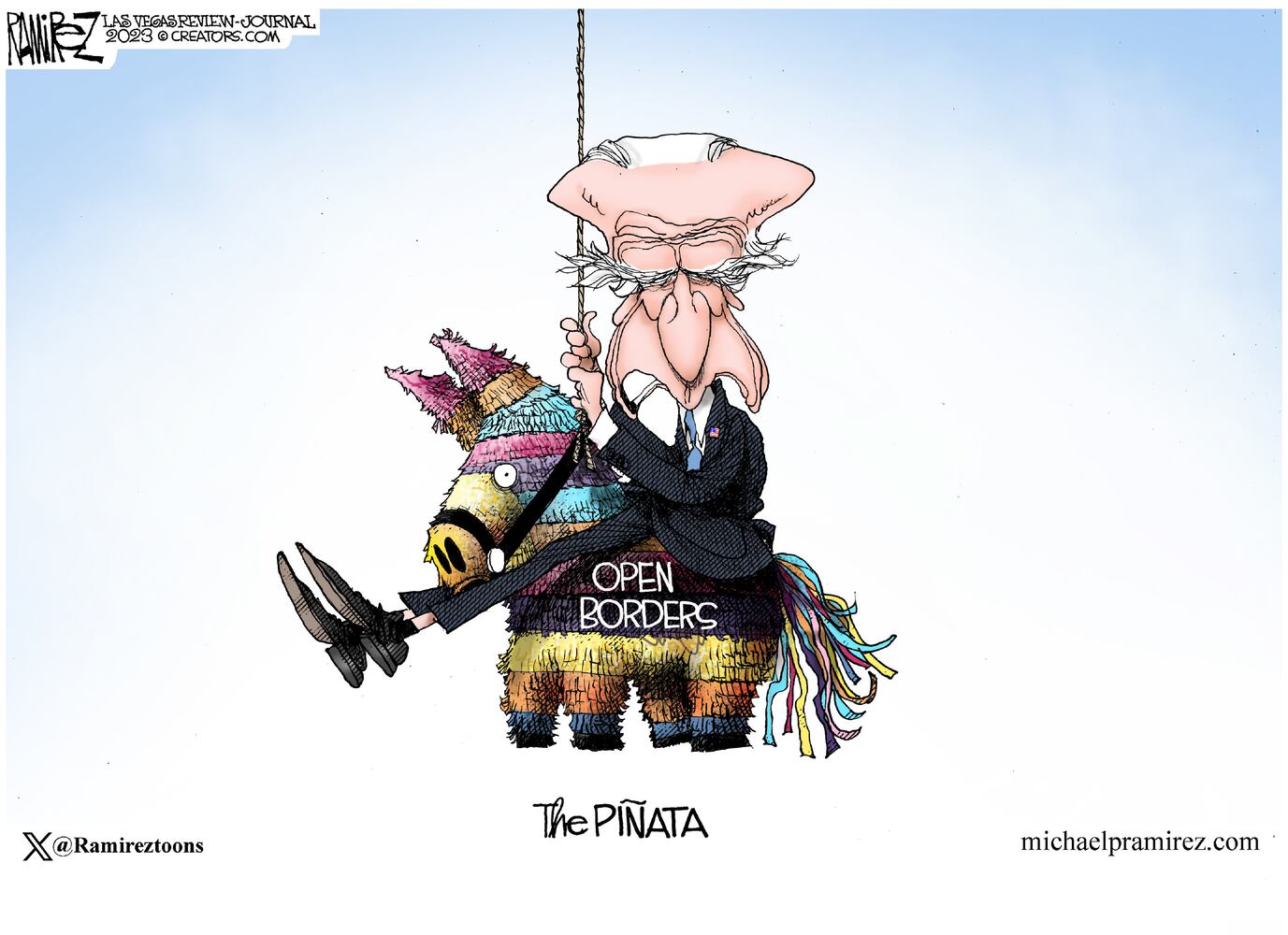 CARTOONS: Michael Ramirez, Oct. 27, 2023