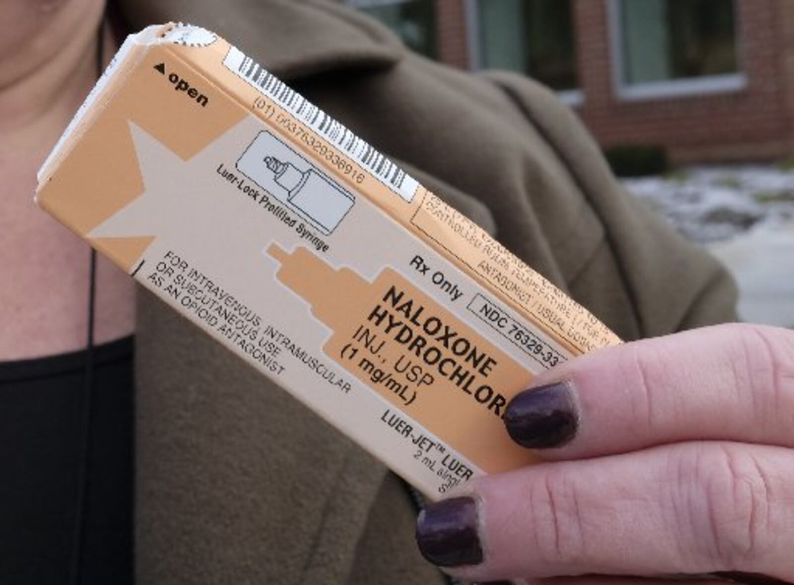 A dose of Narcan. (Bill Lackey/Staff)