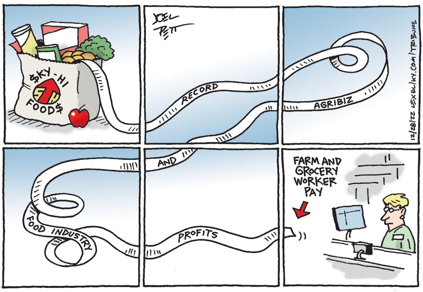 WEEK IN CARTOONS: New Year, Southwest, George Santos and more
