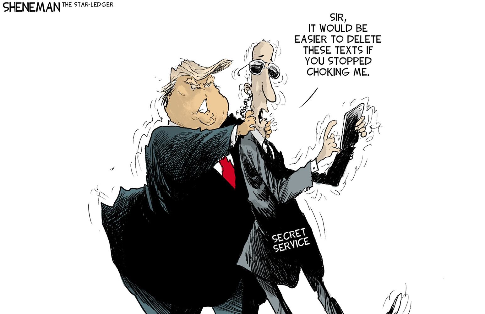 WEEK IN CARTOONS: Deleted texts, fist bump, heat wave and more