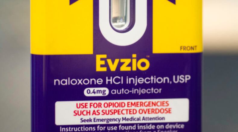 The auto-injector Evzio Cliff Owen/AP