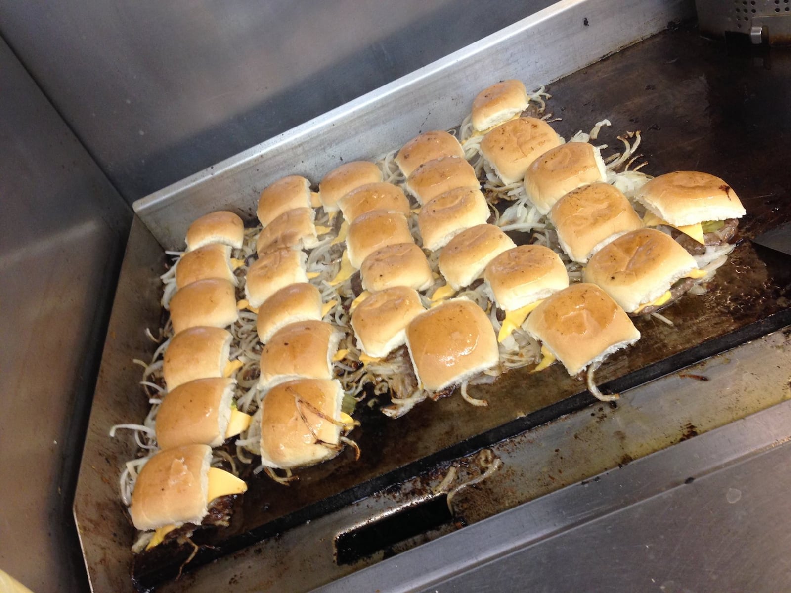 Sweden Creme in Hamilton offers Dixie Burgers, in addition to ice cream.