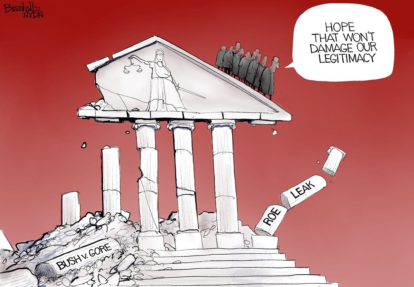 WEEK IN CARTOONS: Supreme Court leak, Roe v. Wade and more