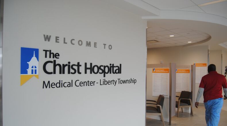 Job growth in Butler County continued to rise from early 2017 into 2018 thanks to company openings and expansions in the health care, tech and logistics industries, among others. The opening of the $62 million Christ Hospital Medical Center-Liberty Twp. in January 2018 added 300 new jobs to Butler County. ERIC SCHWARTZBERG/STAFF