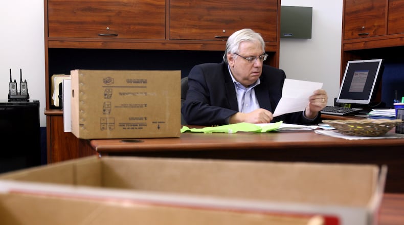 Mike Fox served nearly 23 years in the Ohio Statehouse, a decade as a Butler County commissioner and two years as Butler County Children Services’ executive director. GREG LYNCH/FILE
