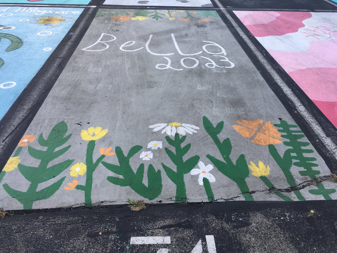 Ross senior parking lot spaces