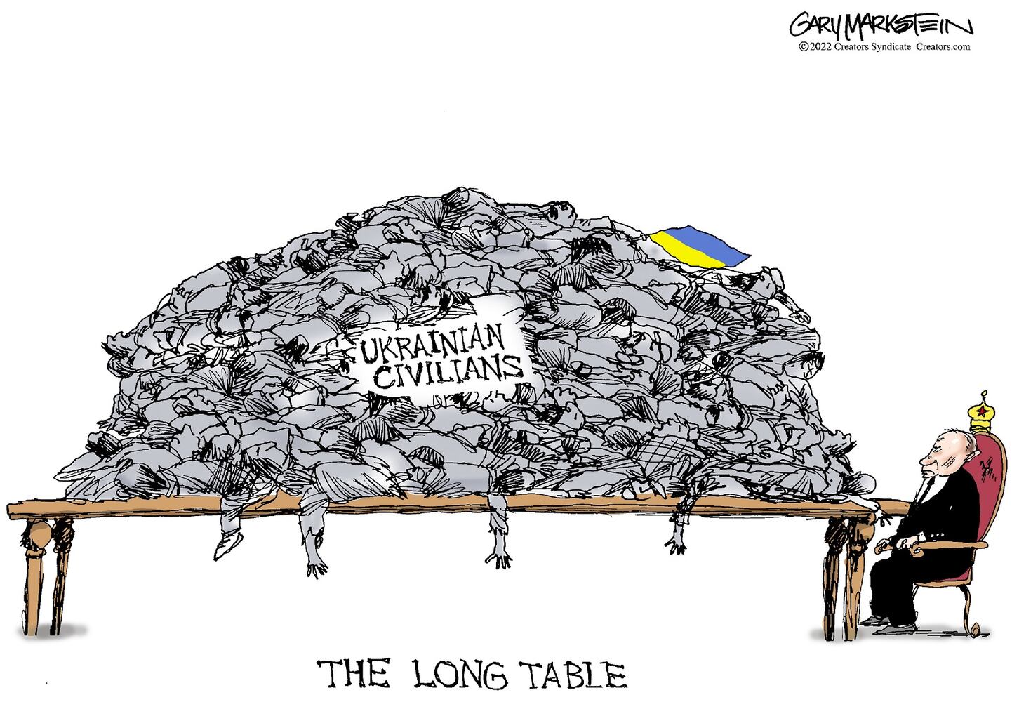 WEEK IN CARTOONS: Ukraine, Putin, baseball lockout and more