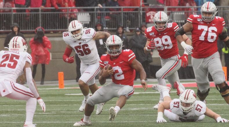 J.K. Dobbins is the Big Ten Offensive Player of the Week (Photo: David Jablonski)