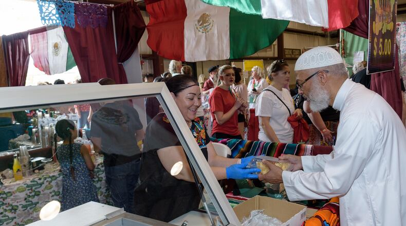 A World A’Fair returned to celebrate its 50th anniversary from Friday, May 5 through Sunday, May 7, 2023 after having been canceled the past three years due to COVID-19. Formerly held at the Dayton Convention Center, the weekend long event moved to a new location, the Greene County Expo Center in Xenia. Did we spot you there? TOM GILLIAM / CONTRIBUTING PHOTOGRAPHER