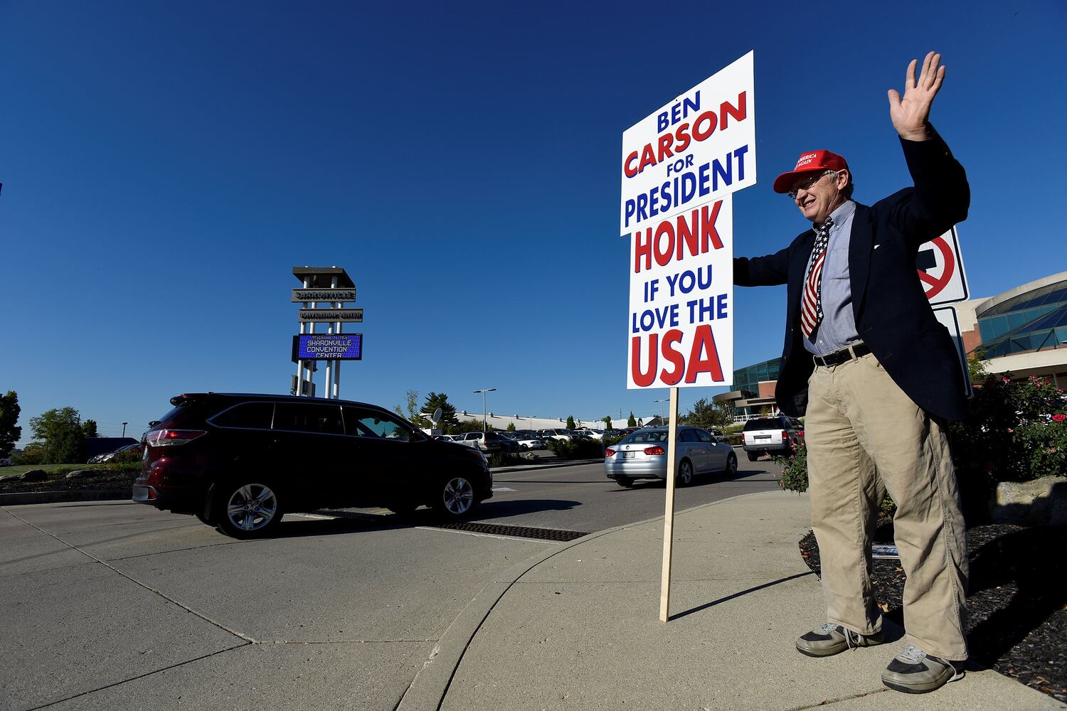 Ben Carson Rally in Sharonville