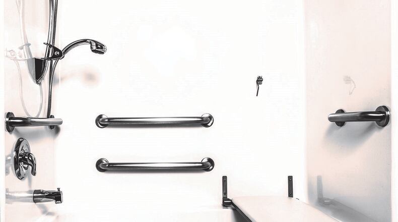 Consider bathroom improvements to make home safe for seniors.