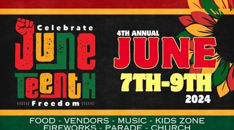 Juneteeth celebration this weekend in Middletown's Douglass Park. SUBMITTED