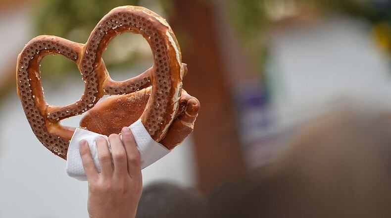 Auntie Anne’s at Liberty Center is donating 100 percent of its pretzel and drink sales today, April 26, to Cincinnati Children’s Hospital Medical Center.