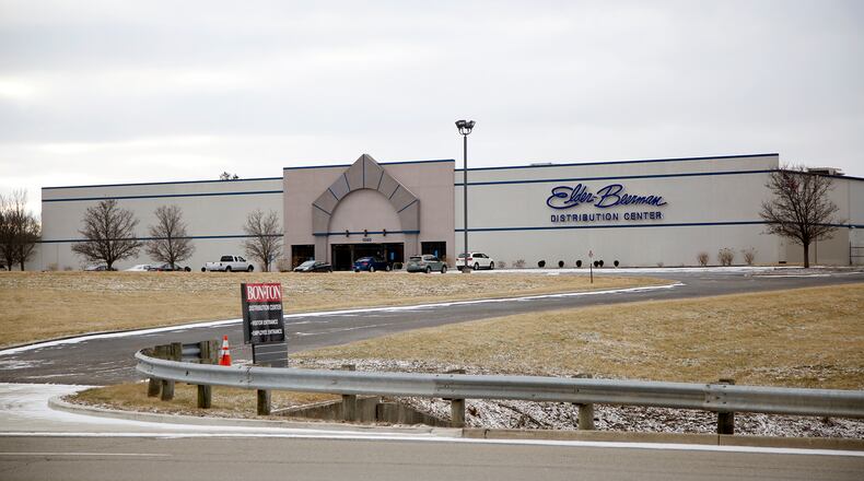 The Elder-Beerman Distribution Center in Fairborn is up for auction. TY GREENLEES / STAFF