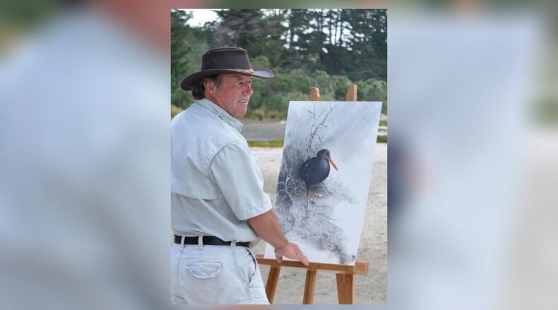 Wildlife art by local creator Chris Walden is exhibiting at the Middletown Arts Center through Oct. 19, 2023. CONTRIBUTED