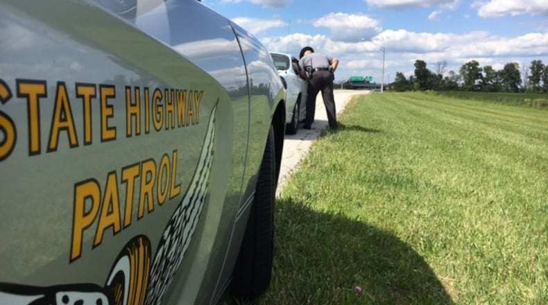 The Ohio State Highway Patrol will operate an OVI checkpoint this week in Butler County. STAFF FILE PHOTO