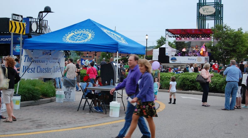 A scene from the 2016 Kingsgate Transportation Buckeye BBQ Fest at The Square @ Union Centre in West Chester. CONTRIBUTED