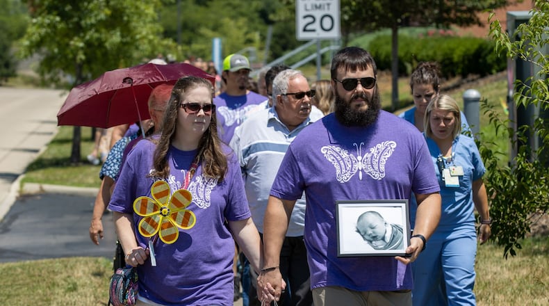 It’s a heart void never filled but joining with other families - and their supporters - who lost babies to early deaths helps lift spirits and raise money for a Middletown medical center program helping current and future parents cope with profound loss. On Saturday the Atrium Medical Center will host its 25th anniversary version of the HEAL (Help Endure A Loss) event and fund-raising walk designed to publicly bolster the family assistance program first created at the former Middletown Regional Hospital a quarter of a century ago. (Provided Photo\Journal-News)