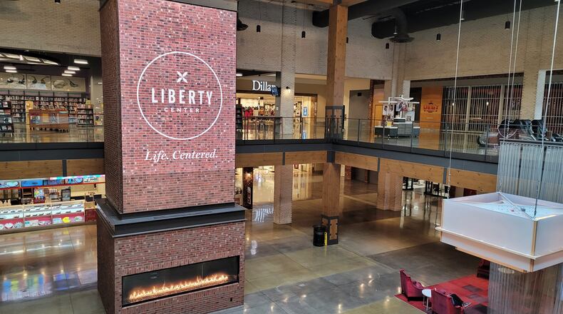 Liberty Center is a mixed-used business, retail and living complex in Liberty Township. NICK GRAHAM / STAFF