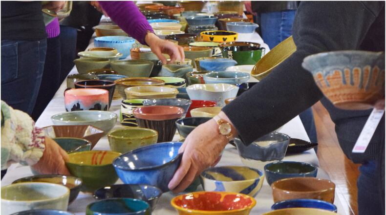 The Empty Bowls Project, an international grassroots effort, raises both money and awareness in the fight to end hunger. CONTRIBUTED