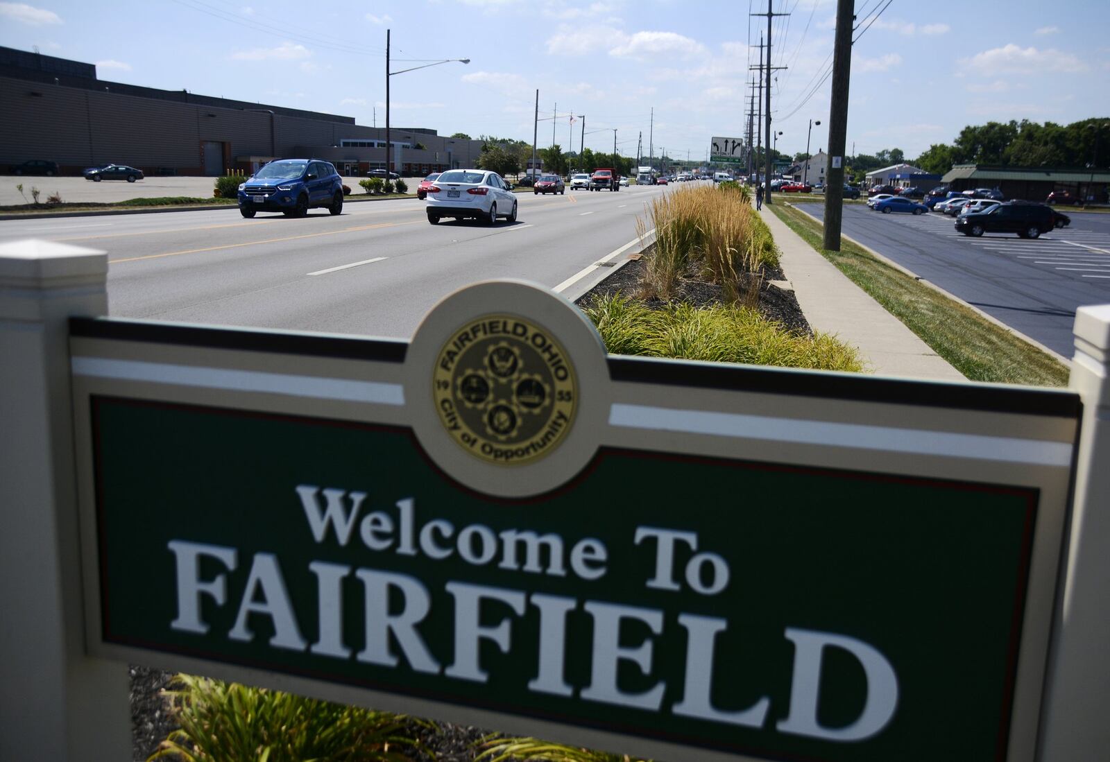 Fairfield plans to use a recently completed market study on the northern Ohio 4 corridor (Nilles Road to the city limits) to improve its marketability in both the residential and business sectors. Pictured is the corridor just south of the city limits with Hamilton. MICHAEL D. PITMAN/STAFF
