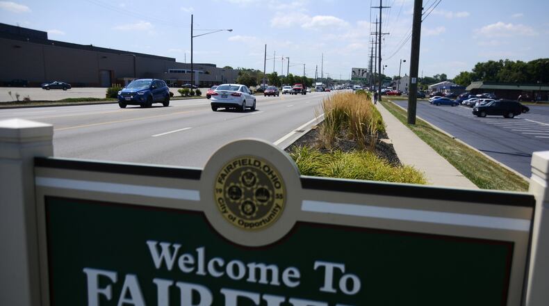 Fairfield plans to use a recently completed market study on the northern Ohio 4 corridor (Nilles Road to the city limits) to improve its marketability in both the residential and business sectors. Pictured is the corridor just south of the city limits with Hamilton. MICHAEL D. PITMAN/STAFF