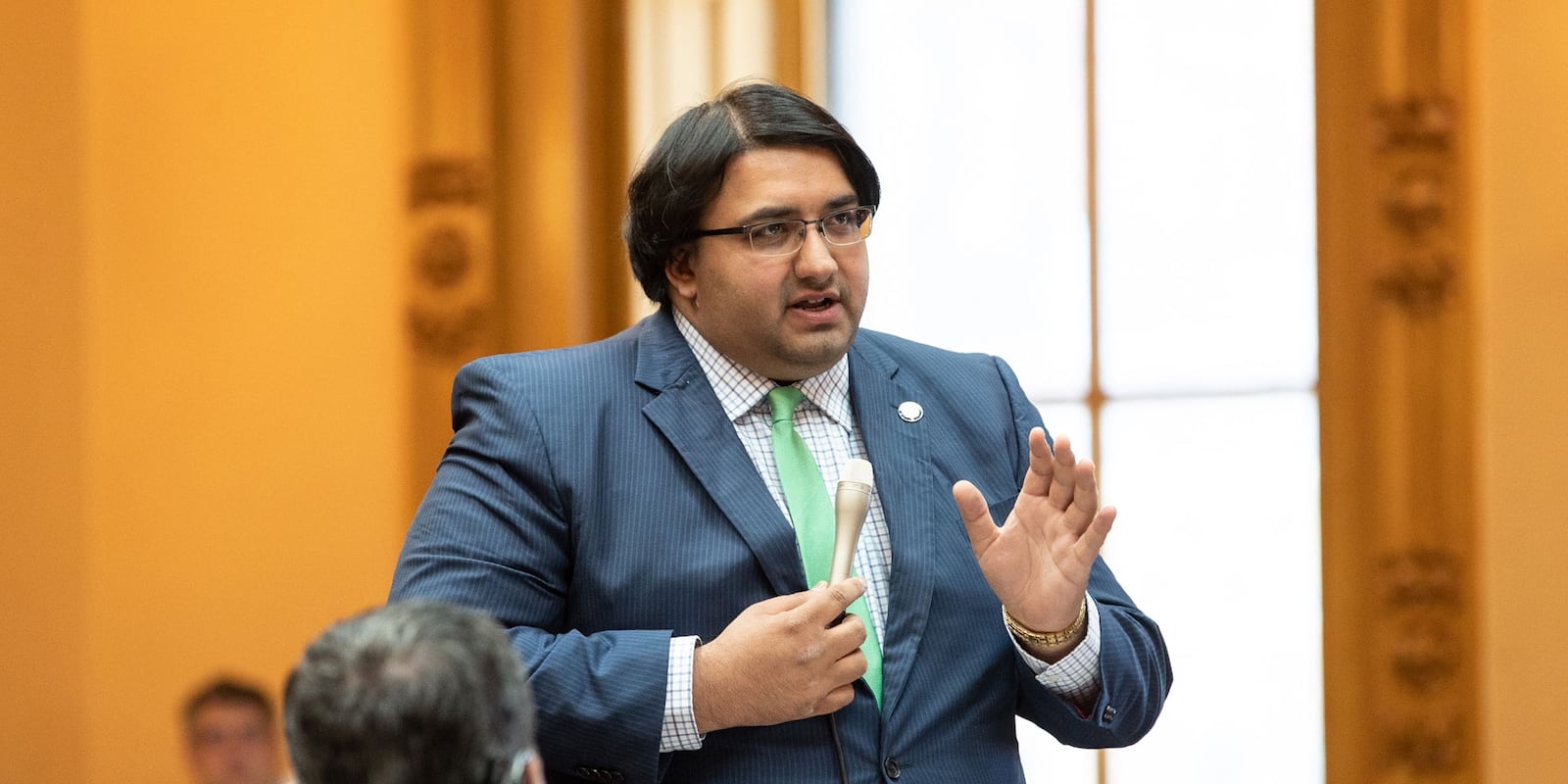 Niraj Antani served Ohio’s 6th Senate District from 2021-2024. He served as Ohio’s youngest senator and the first Indian American state senator in Ohio history. He previously served as a state representative in the Ohio House of Representatives for six years. FILE