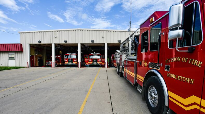 Middletown City Council members and city officials are looking at ways to fund the building of four fire stations after recent cost projections are nearly $10 million over. The largest cost will be building a new fire headquarters to replace the one of Roosevelt Boulevard by Cleveland-Cliffs. NICK GRAHAM/STAFF