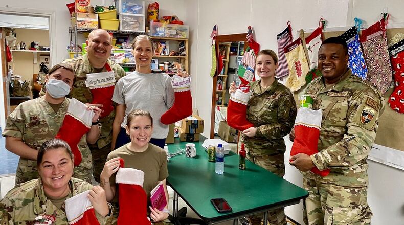 Lakota Independence Elementary 6th grader Trevor Earnest's father, who is stationed in Afghanistan, passed on the holiday wishes of his fellow troops for snacks from home. The 12-year-old Trevor went to work and helped organize donations that sent 30 boxes of snacks to his father and fellow military personnel. (Provided Photo\Journal-News)