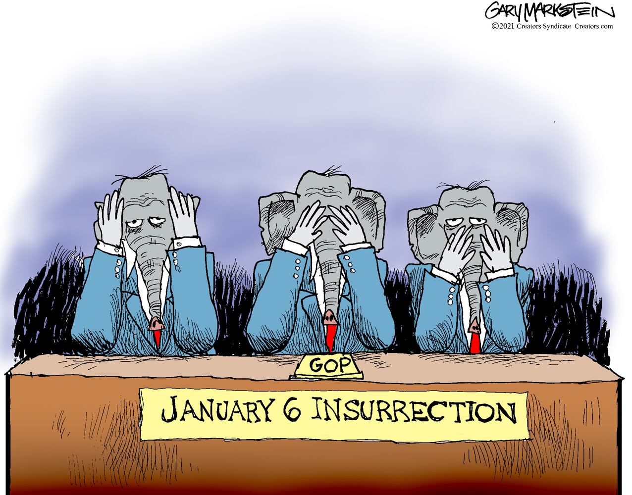 Week in cartoons: Jan. 6 commission, ransomware and more