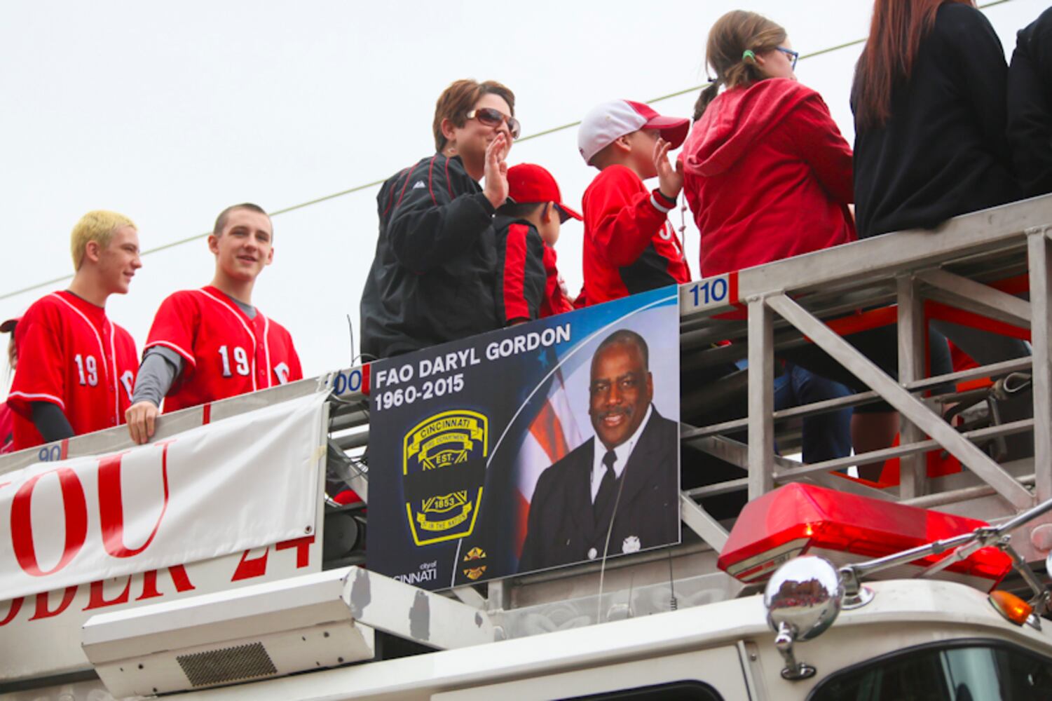 Reds Opening Day Parade 2015