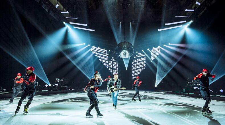 Cirque du Soleil has created AXEL, a new spectacle on ice that opens in Cincinnati’s Heritage Bank Center with shows Jan. 23 to Jan. 26, 2020. CIRQUE DU SOLEIL PHOTOS