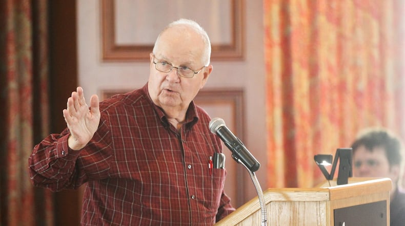 Hamilton historian and former Journal-News Editor Jim Blount died Tuesday, Aug. 22. He was 82. GREG LYNCH / STAFF
