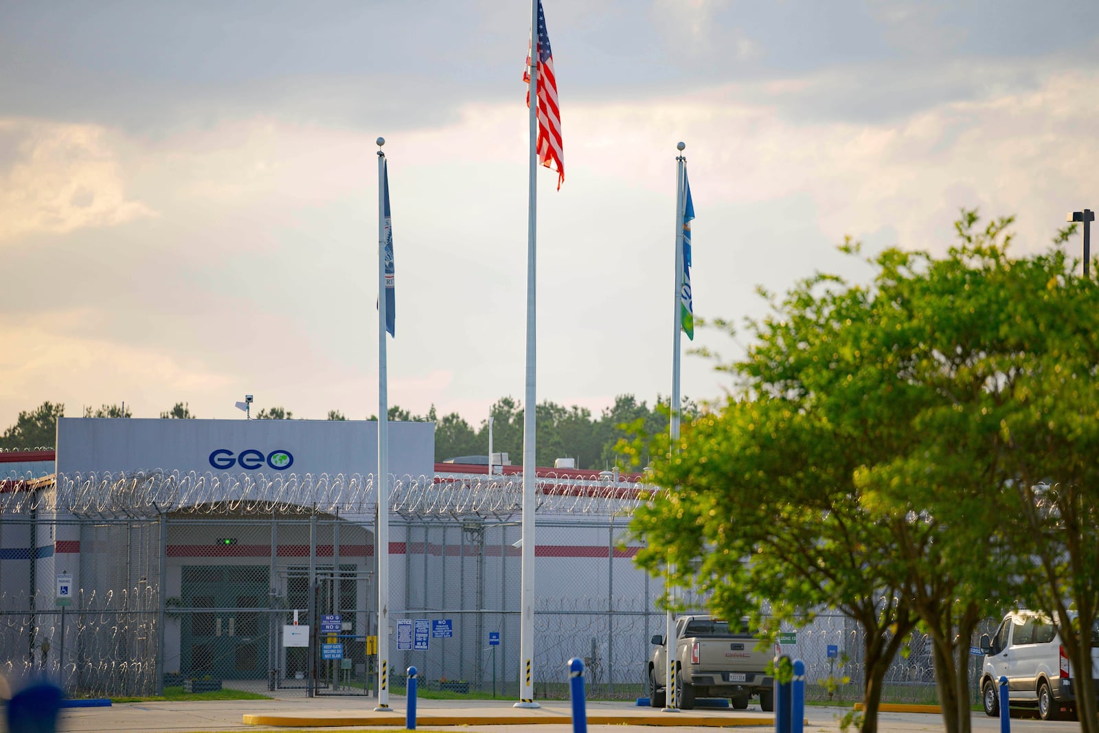 The La Salle Detention Facility is seen in Jena, La., Friday, June 20, 2025. (AP Photo/Matthew Hinton)