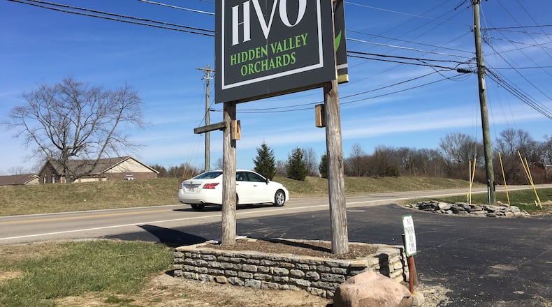 Hidden Valley Fruit Farm in Lebanon. CONTRIBUTED